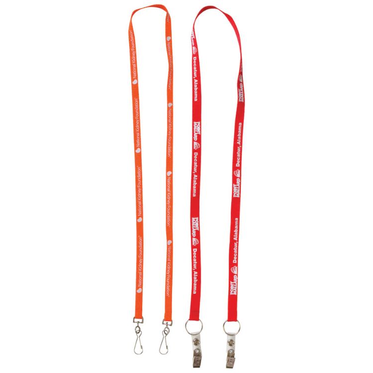 Picture of 19mm Dual Attachment Custom Lanyard