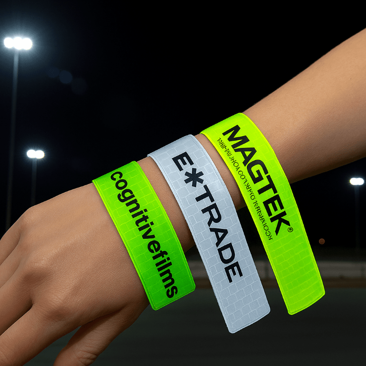 Picture of Reflective Slap Wristband