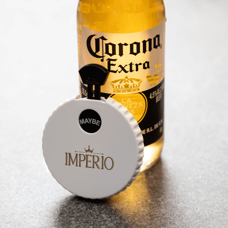 Picture of Yes, No, Maybe Spinner with Bottle Opener