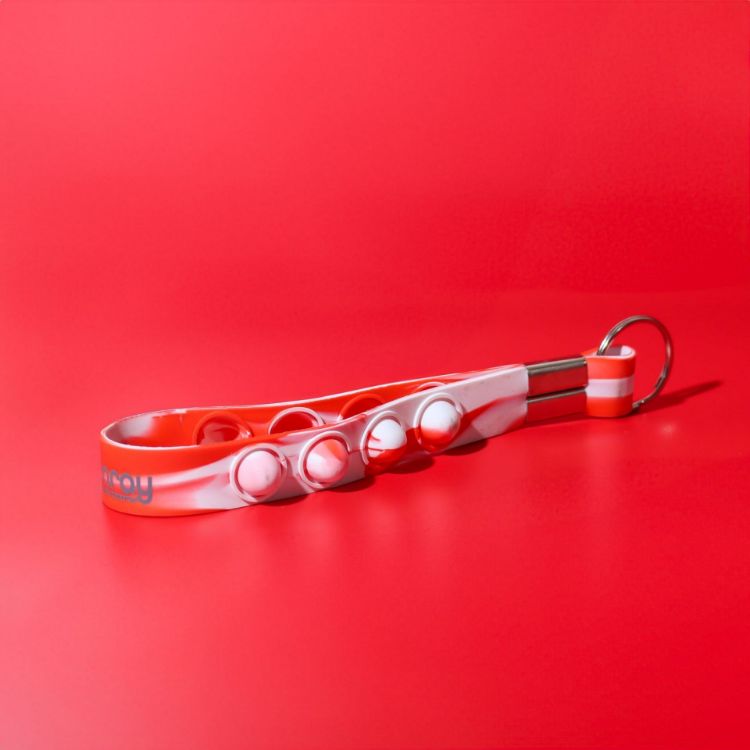 Picture of Popper Stress Reliever Key Chain