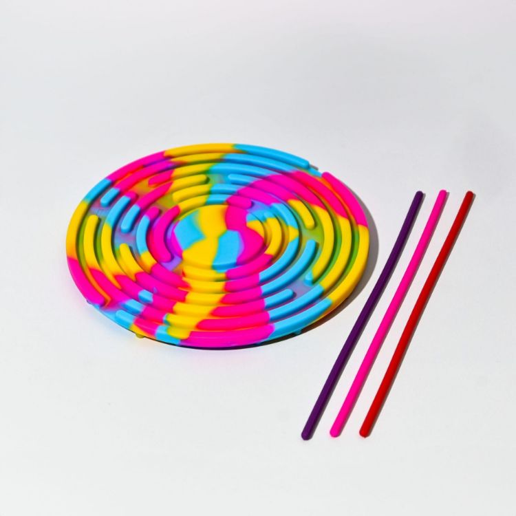 Picture of Sensory Activity Board (Rainbow colour)