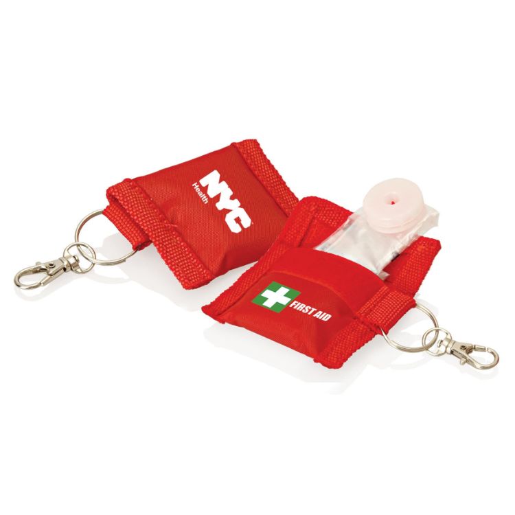 Picture of First Aid CPR Mask Keyring