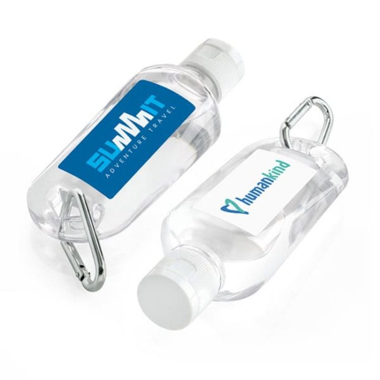 Picture of 60mL Hand Sanitiser with Carabiner