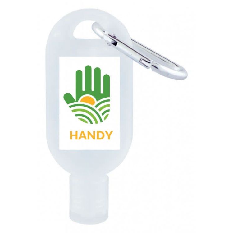 Picture of 30mL Hand Sanitiser with Carabiner