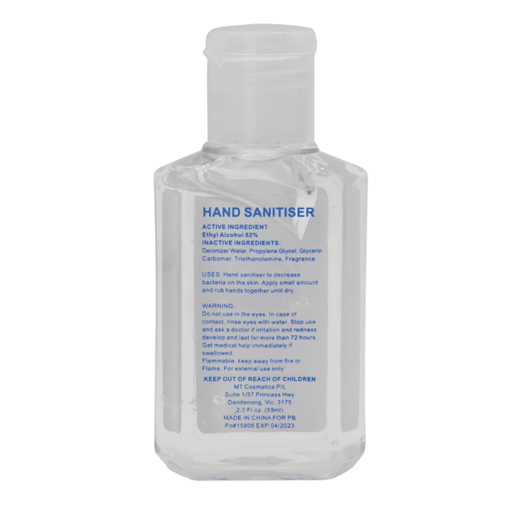 Picture of Lemon Scented 60ml Hand Sanitiser Gel