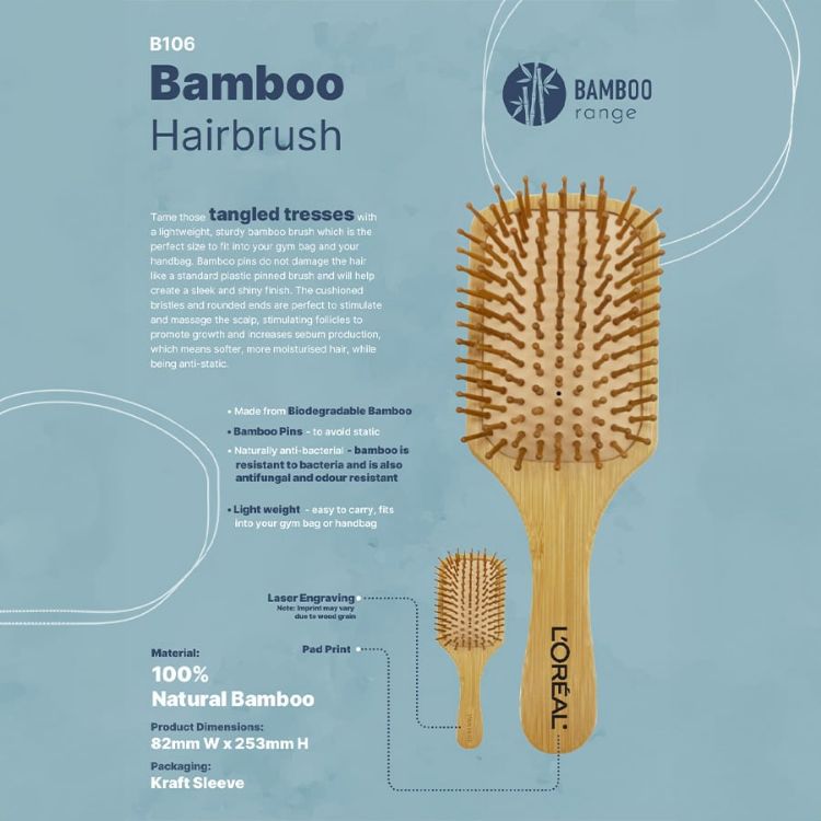 Picture of Bamboo Hairbrush