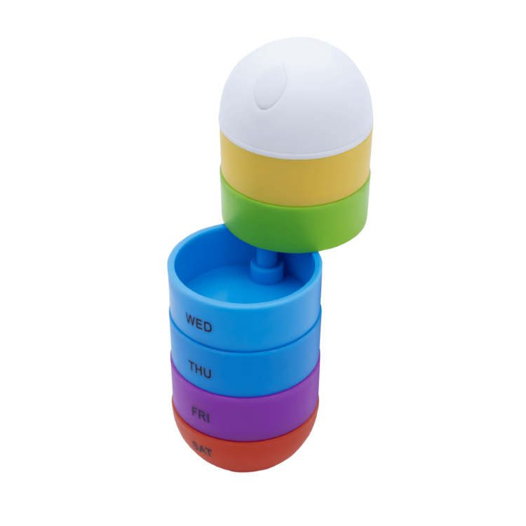 Picture of Rainbow Pill Tube
