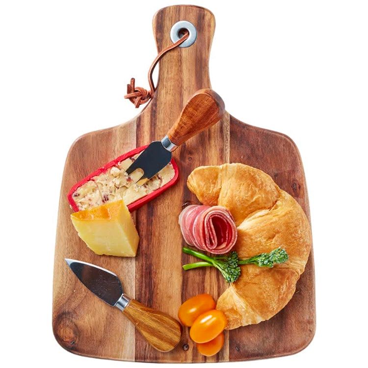 Picture of Acacia Cheeseboard & Knife Set