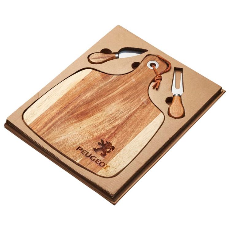 Picture of Acacia Cheeseboard & Knife Set