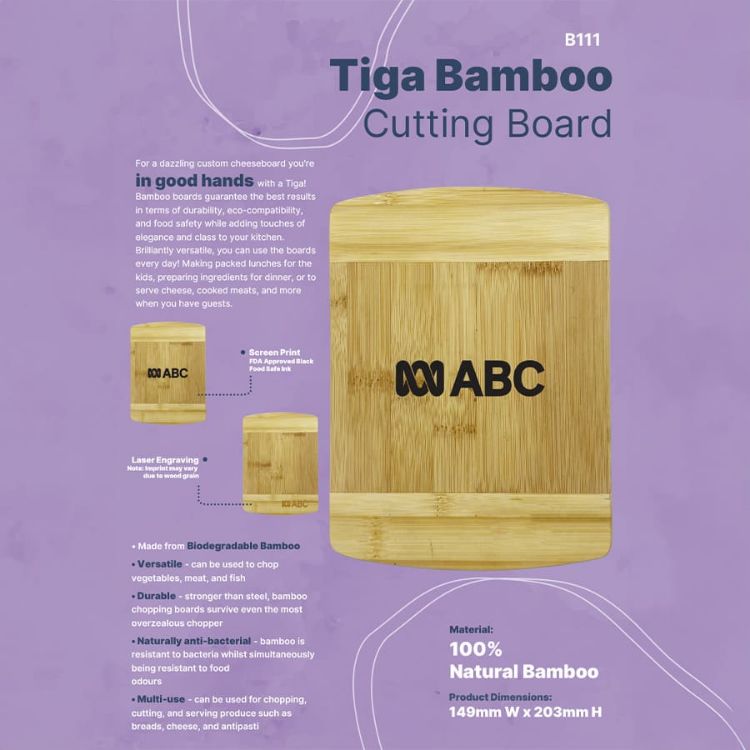 Picture of Tiga Bamboo Cutting Board