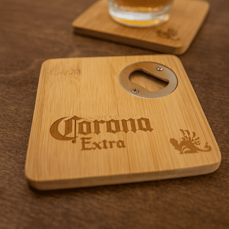 Picture of Square Bamboo Coaster
