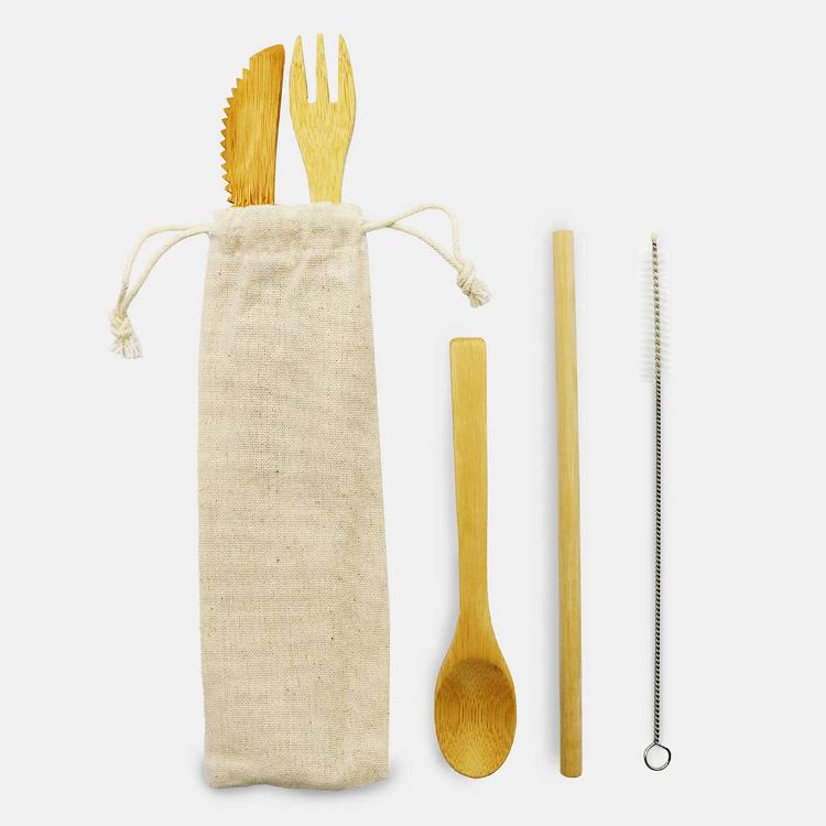 Picture of Adair Bamboo Cutlery Set