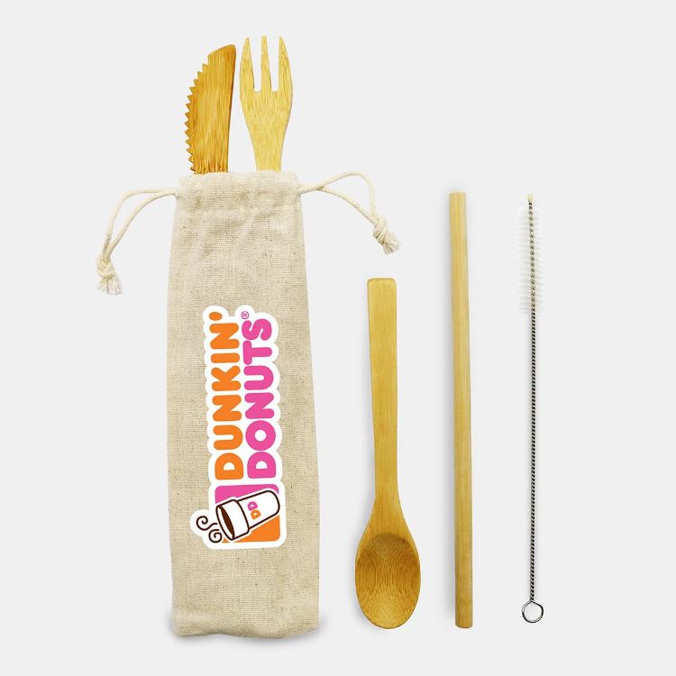Picture of Adair Bamboo Cutlery Set
