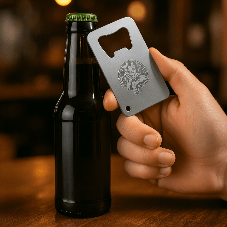 Picture of Stainless Credit Card Bottle Opener