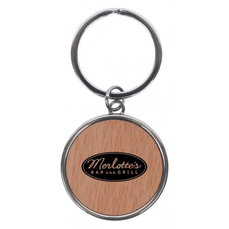 Picture of Axil Round Keychain