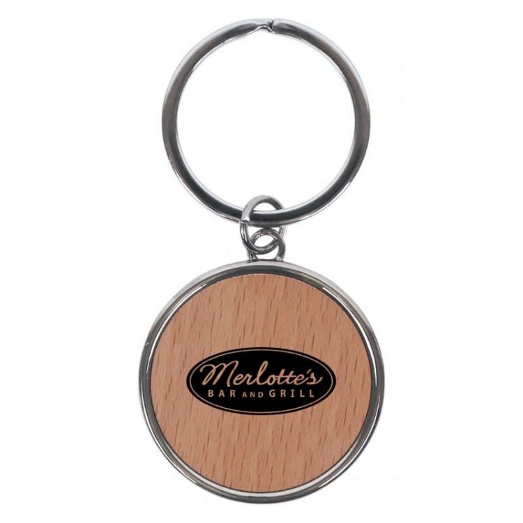 Picture of Axil Round Keychain
