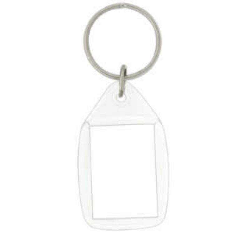 Picture of Tear Drop Acrylic Keychain