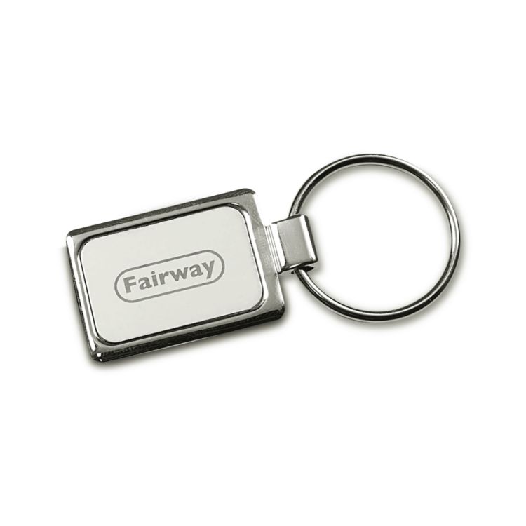 Picture of Accent Rectangular Keychain