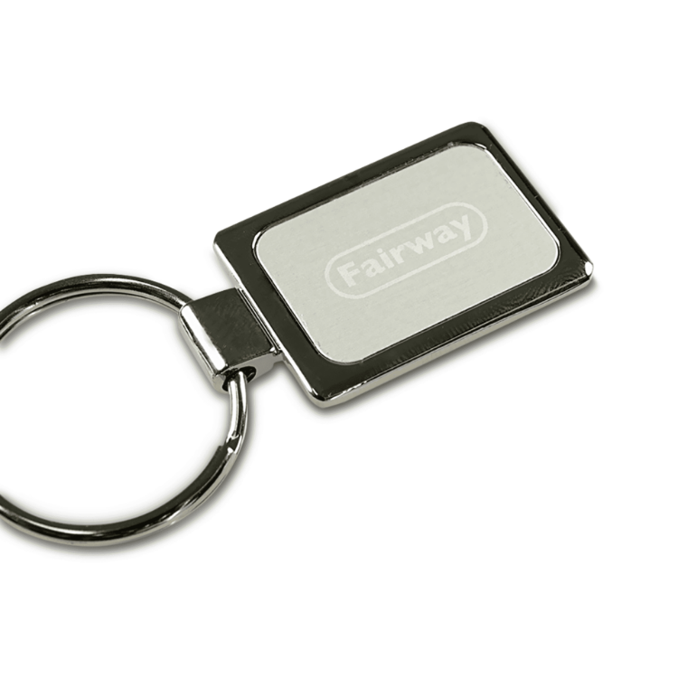 Picture of Accent Rectangular Keychain