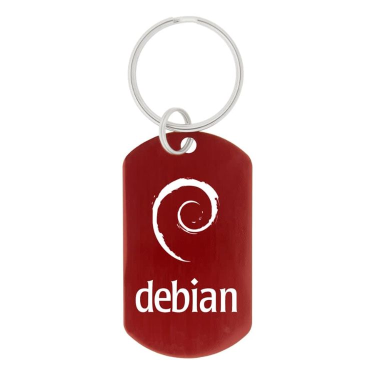 Picture of Dog Tag Keychain