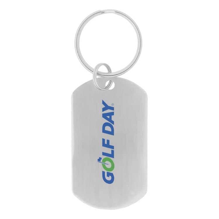 Picture of Dog Tag Keychain