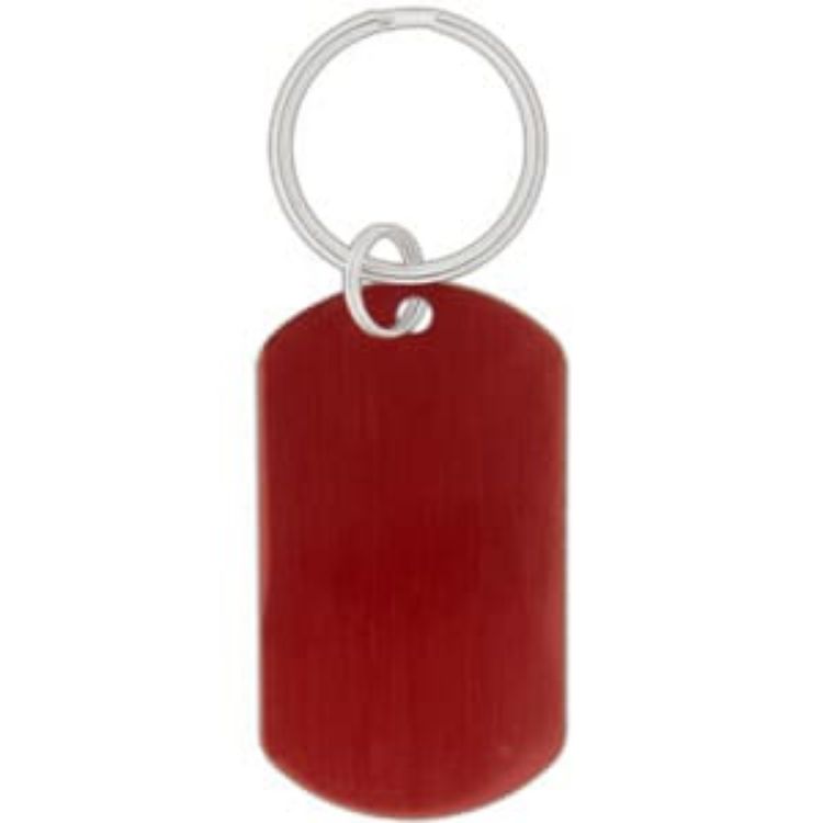 Picture of Dog Tag Keychain