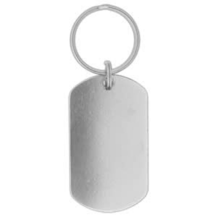 Picture of Dog Tag Keychain