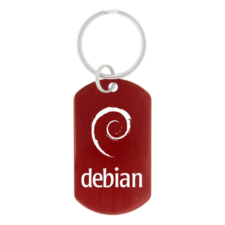 Picture of Dog Tag Keychain