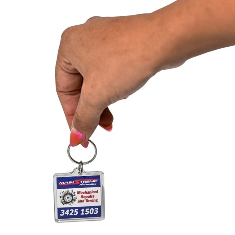 Picture of Square Acrylic Keychain