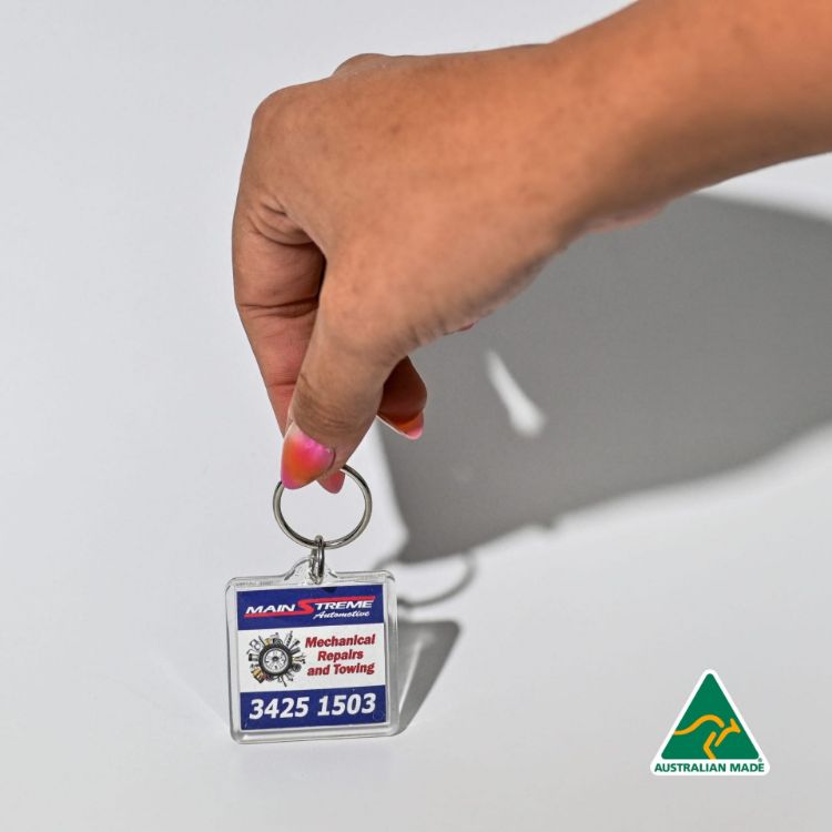 Picture of Square Acrylic Keychain