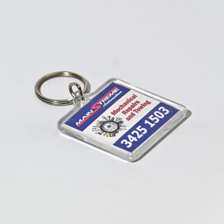 Picture of Square Acrylic Keychain