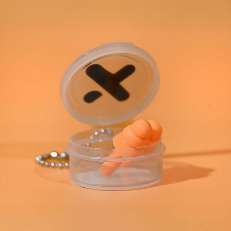 Picture of Silicone Earplug Keychain