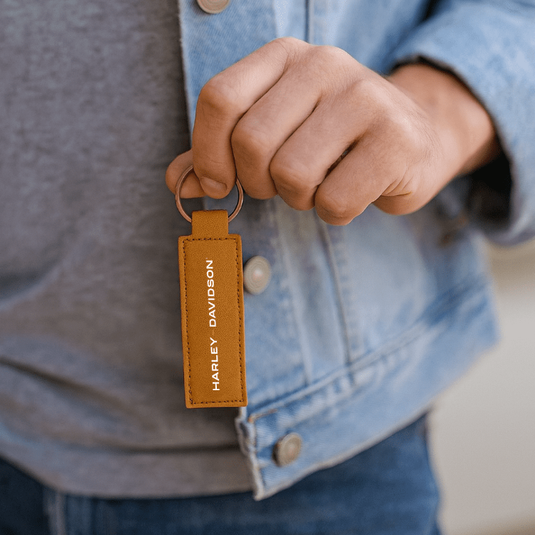 Picture of Amsterdam Recycled Leather Keyring