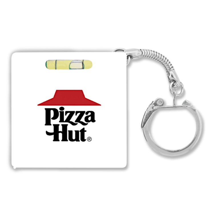 Picture of Tape Measure with Level Key Chain
