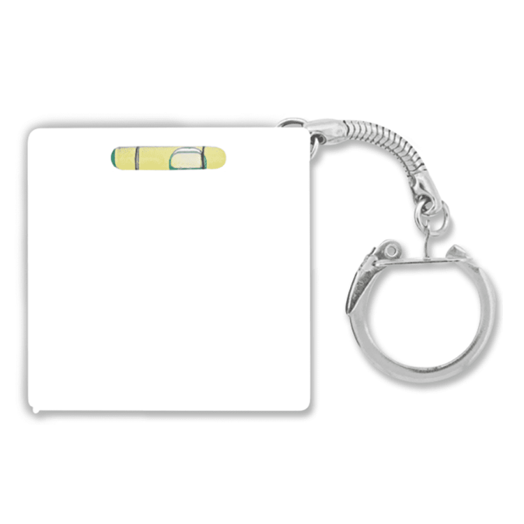 Picture of Tape Measure with Level Key Chain