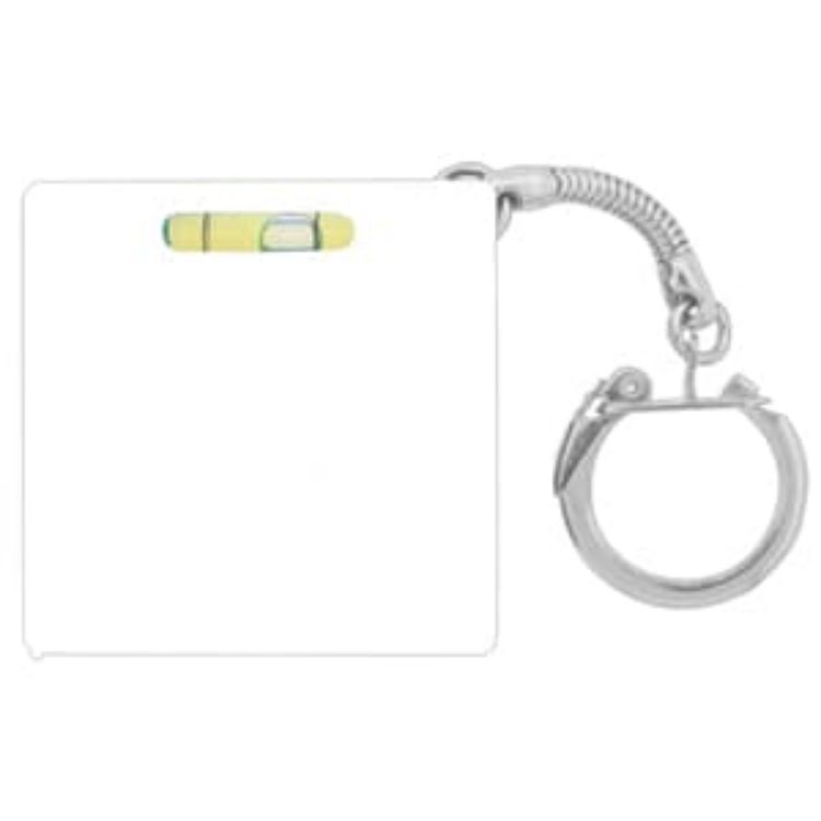 Picture of Tape Measure with Level Key Chain