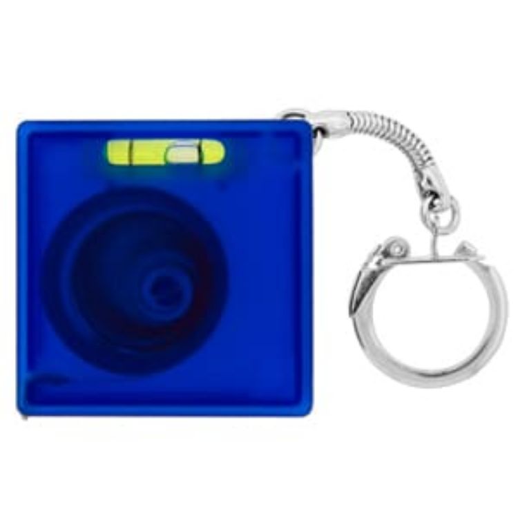 Picture of Tape Measure with Level Key Chain