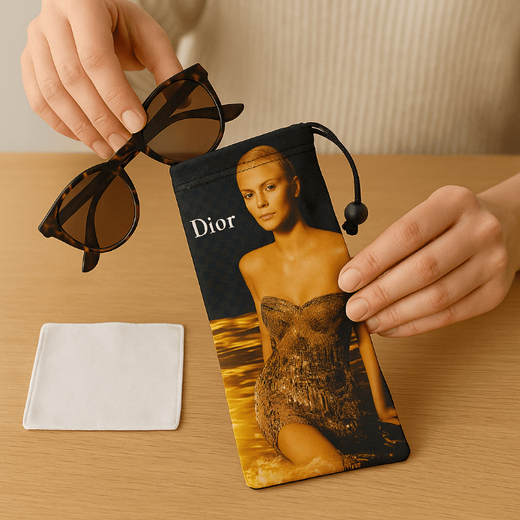 Picture of Micro Fibre Sunglass Pouch and Cloth