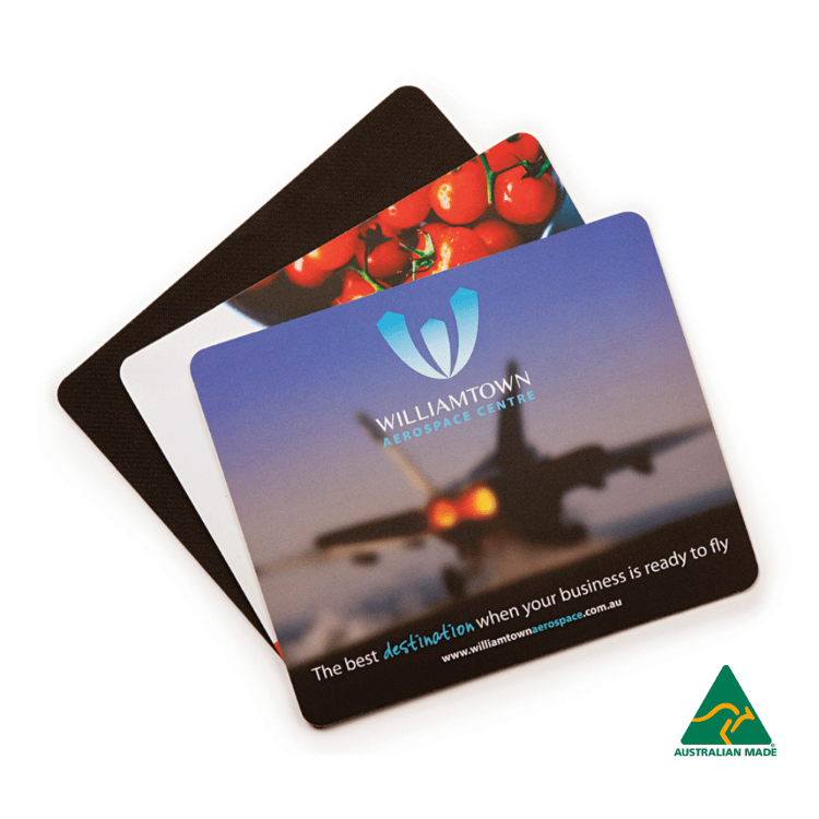 Picture of Deluxe Mouse Mat (230mm x 190mm)  - 1mm Natural Rubber