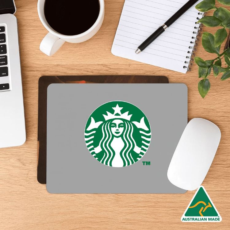 Picture of Deluxe Mouse Mat (230mm x 190mm)  - 1mm Natural Rubber