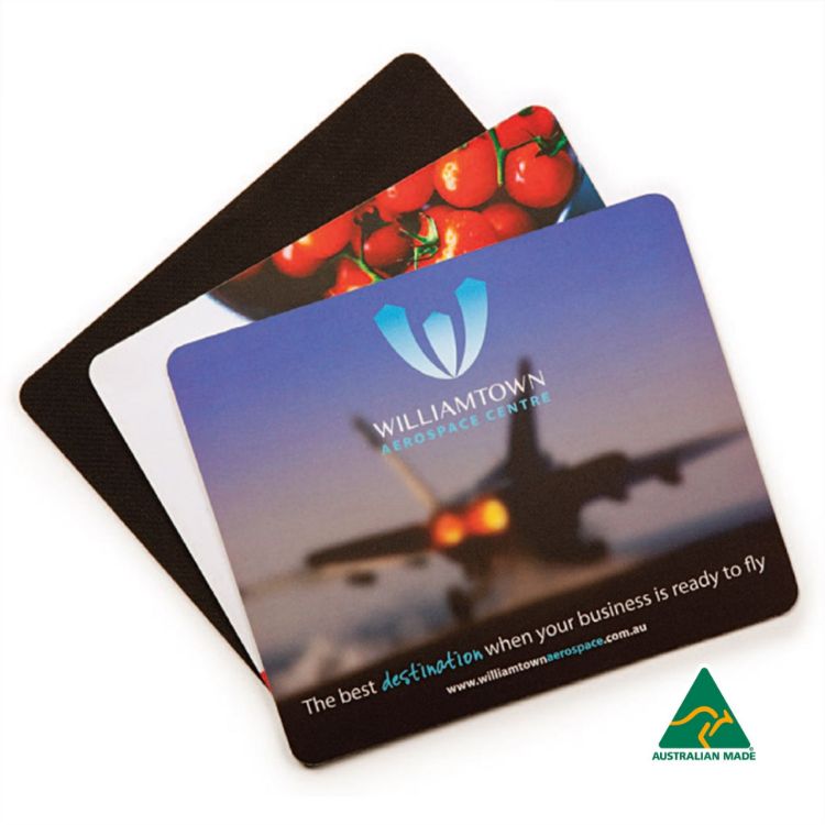Picture of Deluxe Mouse Mat (205mm x 145mm) - 3mm Rubber Sponge