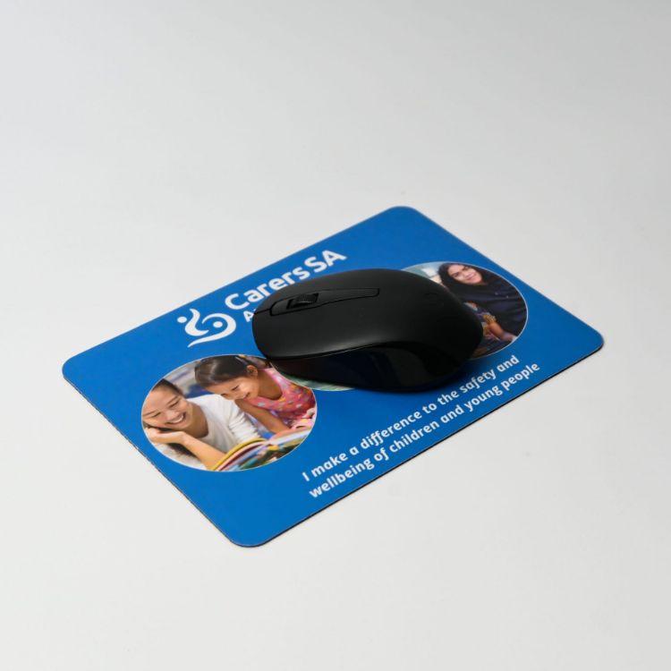 Picture of Deluxe Mouse Mat (205mm x 145mm) - 1mm Rubber Sponge