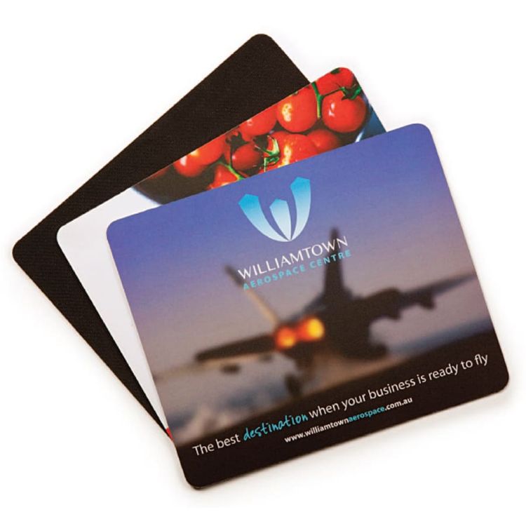 Picture of Deluxe Mouse Mat (205mm x 145mm) - 1mm Rubber Sponge