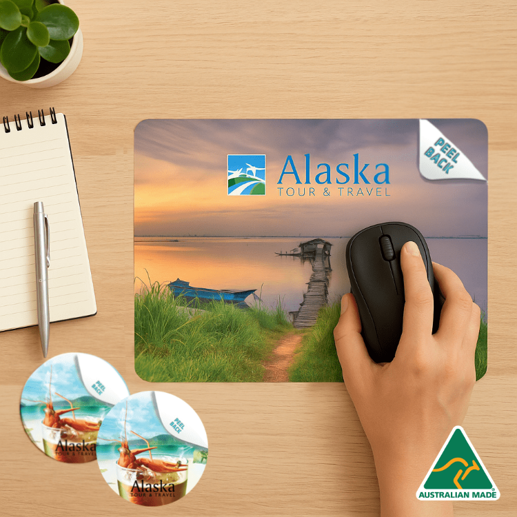 Picture of Mouse Mat and Coaster Set