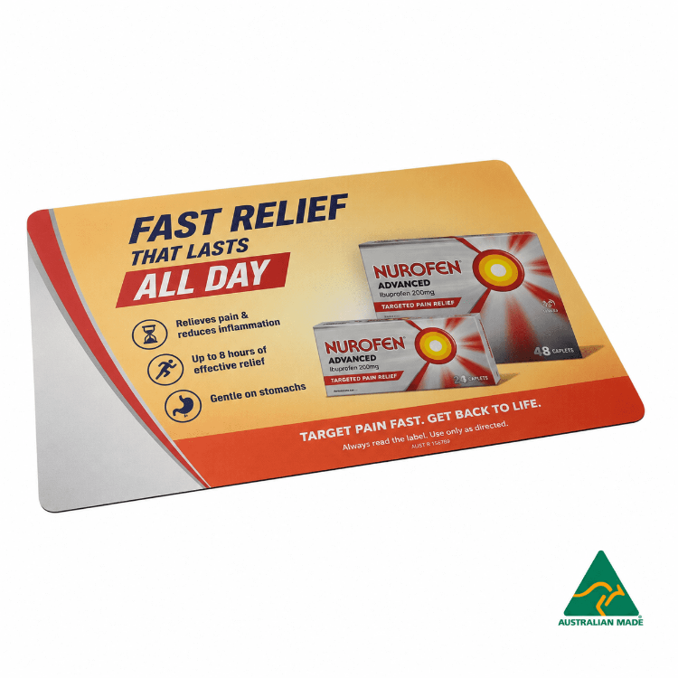 Picture of Deluxe Counter Mat A4 (297mm x 210mm) 1mm Natural Rubber