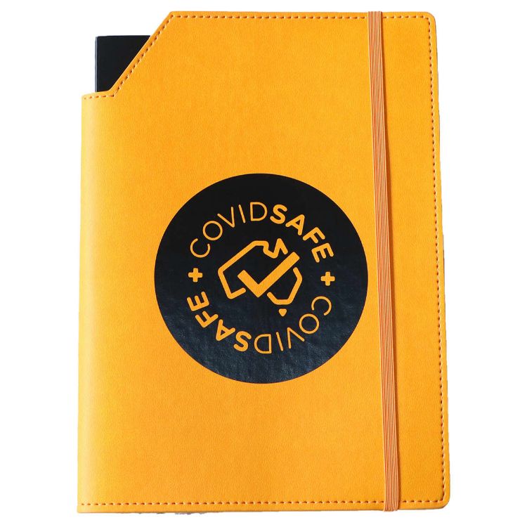 Picture of Leatherette Large Cover & Notebook