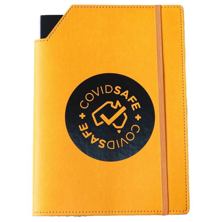 Picture of Leatherette Large Cover & Notebook