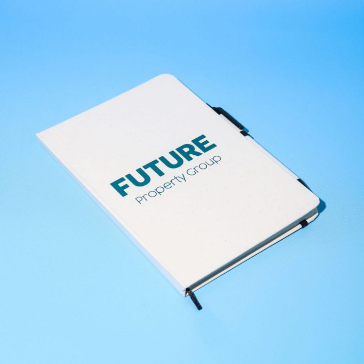 Picture of Milky A5 Notebook & Pen Set