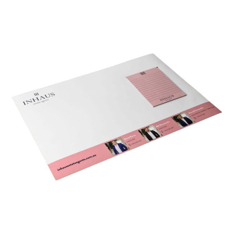Picture of A3 Magnetic Whiteboard with Notepad
