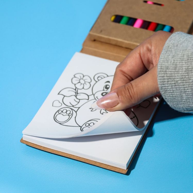 Picture of Crafty Colouring Notepad Set